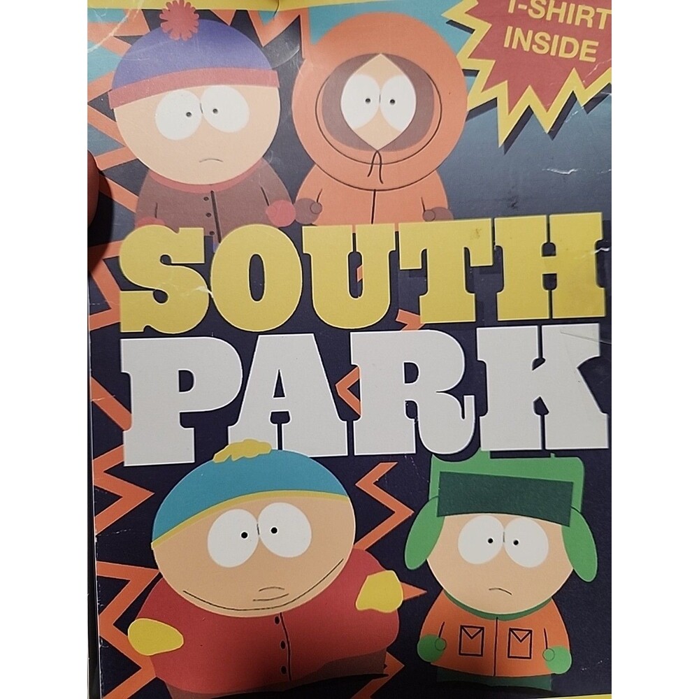 SOUTH PARK Bus Stop T-Shirt Black  - Men's Size Medium